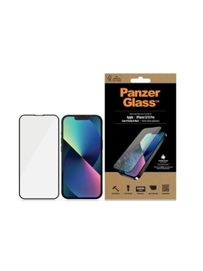 Full screen protection, clear and transparent, with eye protection from Panzer Glass - iPhone 14 - 13 - 13 Pro