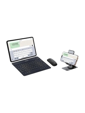 Complete package including keyboard, mouse, and stand, TEN PLUS T3577 edition - Black