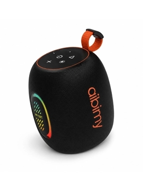 Aibimy MY131BT Portable RGB Lighting Speaker - Black