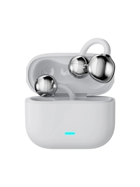 Green Lion Florence Wireless Ear-Clip Earphones - White