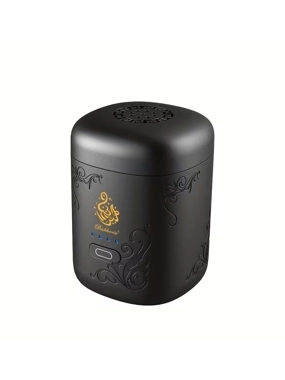 Small electronic incense burner - black