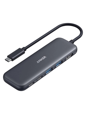 Anker Smart Adapter Type-C 5.1 Screen Mirroring and Charging Version 332 - Black