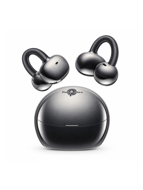 Power Maxx PZ-209 Clip-On Wireless Earphones - Glossy Black