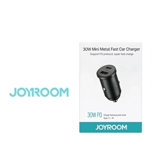 Jerome 30W Dual-Port Type-C & USB Fast Car Charger