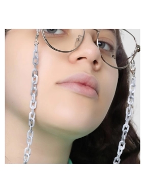 سلاسل للنظارات والسماعات رمادي