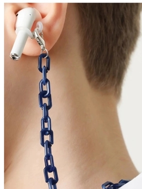 سلاسل للنظارات والسماعات أزرق