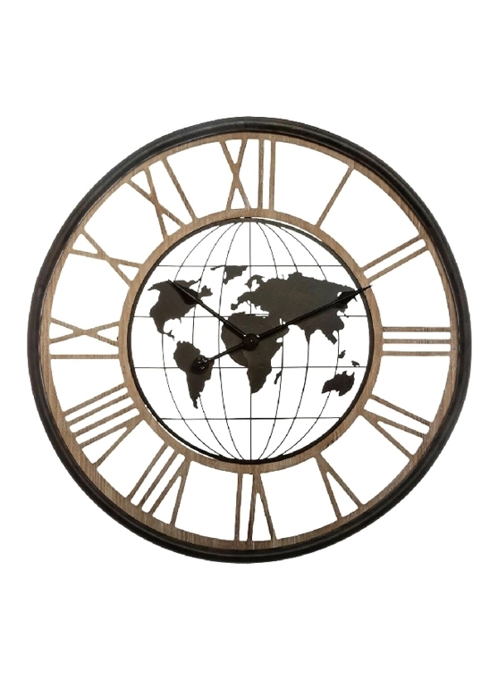 ATMOSPHERA WALL WORLD CLOCK DESIGN 67CM | Pik | Pik