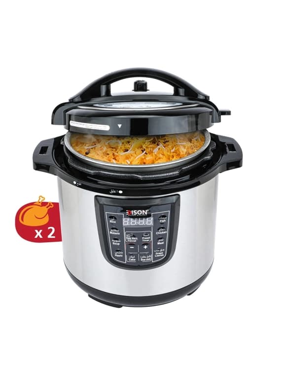 Electric pressure cooker edison sale