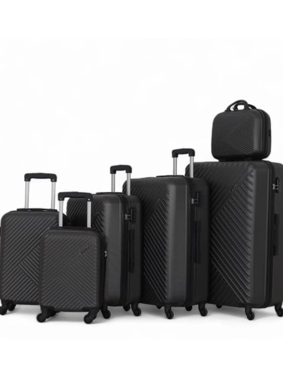 6 piece luggage set shop