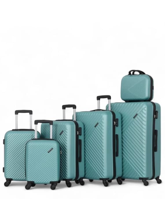 6 piece luggage sets sales